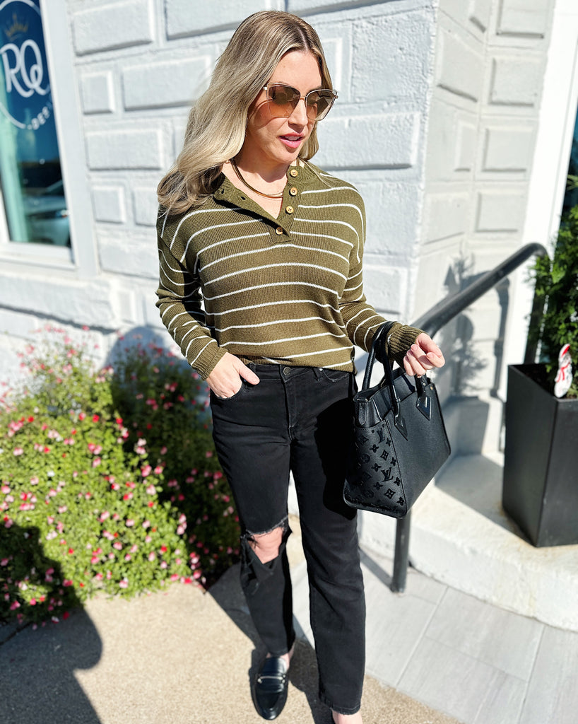 Nothing Better Than This Stripe Knit Sweater