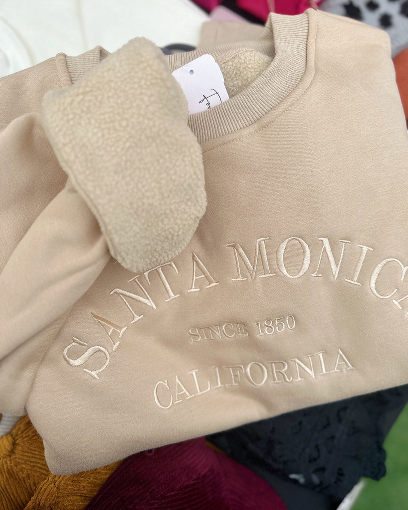 Santa Monica Sherpa Lined Pullover
