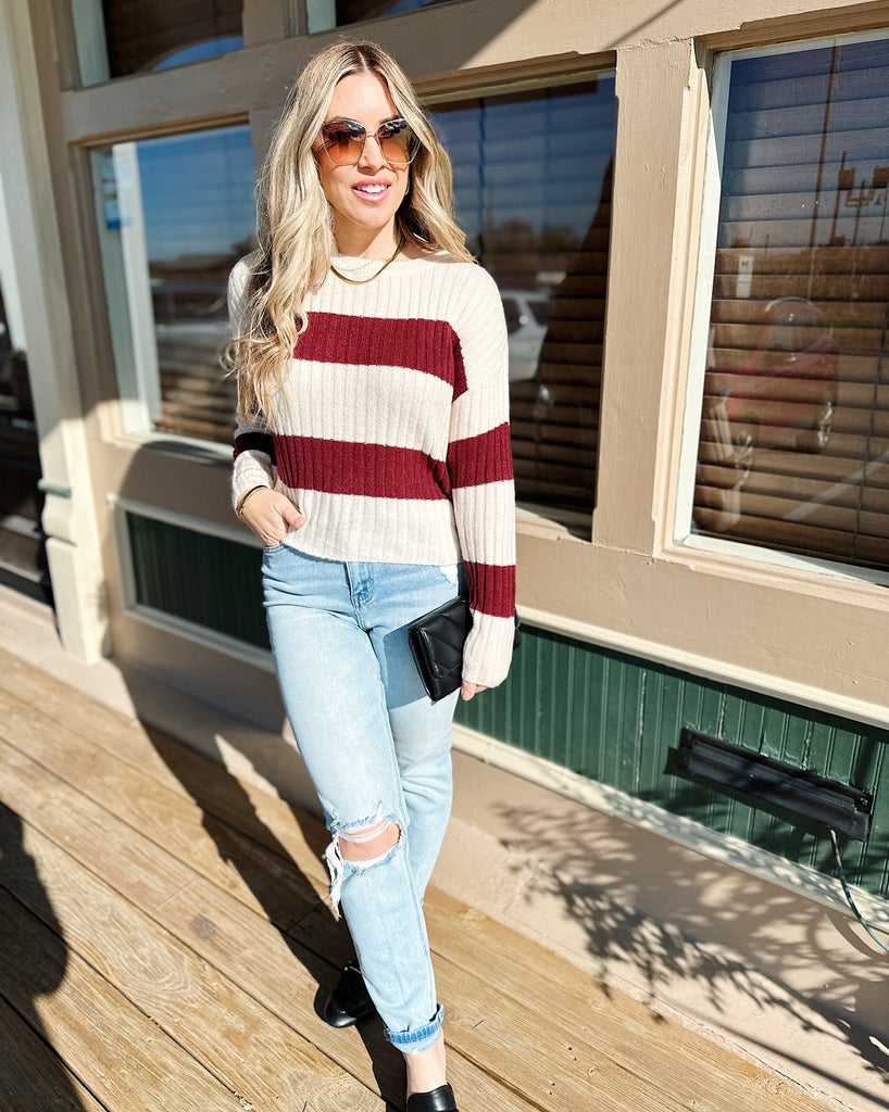 Have to Have It Stripe Sweater