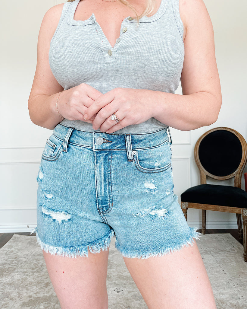 Party In The USA Denim Shorts