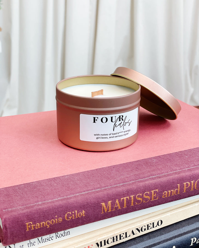 Four Halos Boss Babe Candle