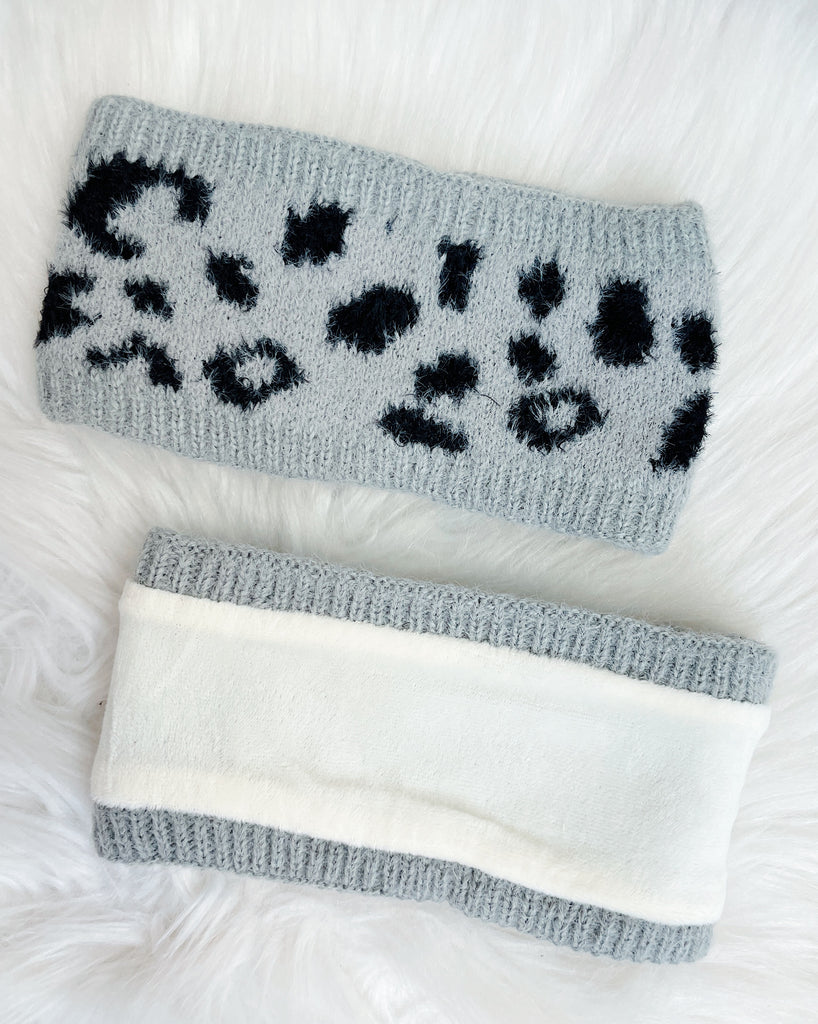 Leopard Ear Warmer Headband